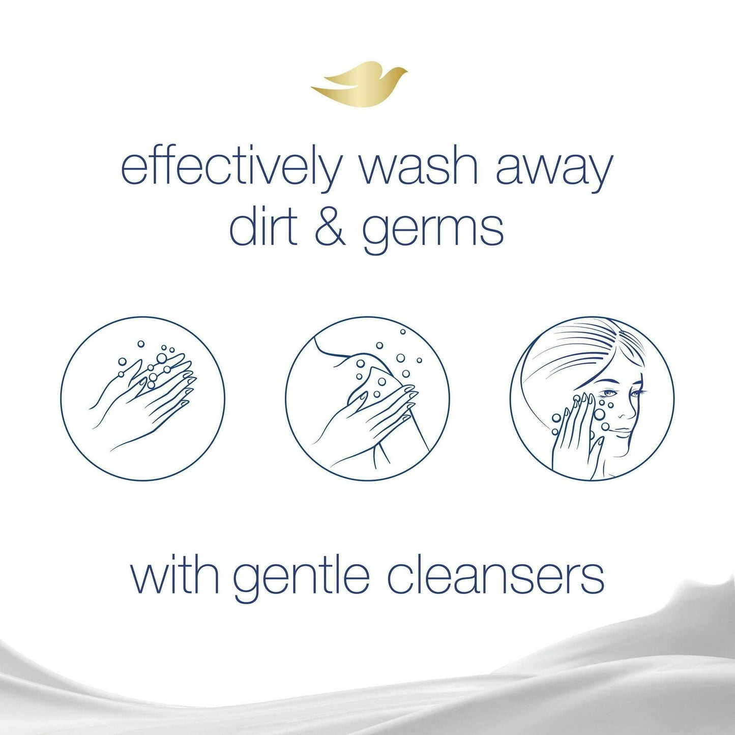 Dove Awakening Gentle Beauty Bar Soap All Skin Type, Pear and Aloe, 3.75 oz (8 Bars)