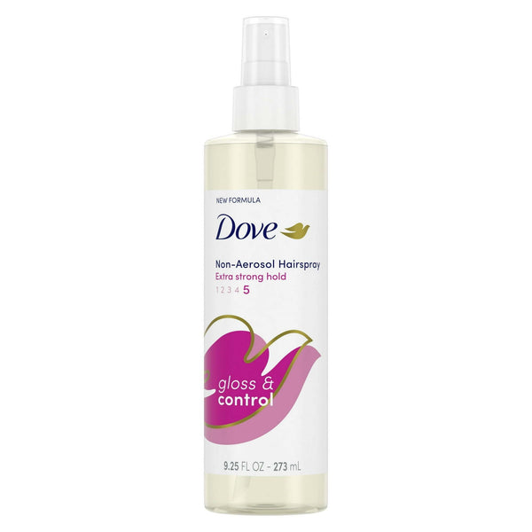 Dove Non-Aerosol Extra Strong Hold Women's Hairspray for Gloss & Control, 9.25 oz EasyOptionXY LLC