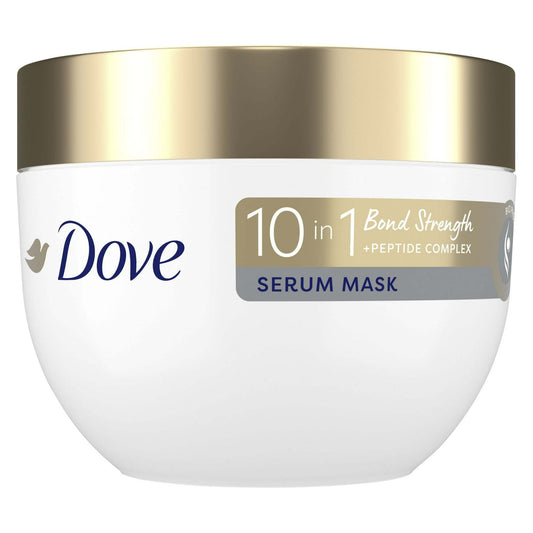 Dove Bond Strength 10-in-1 Serum Women's Hair Mask for Damaged Hair with Bio Protein Care, 9.2 oz EasyOptionXY LLC