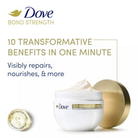 Dove Bond Strength 10-in-1 Serum Women's Hair Mask for Damaged Hair with Bio Protein Care, 9.2 oz EasyOptionXY LLC
