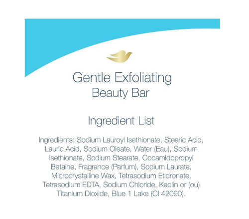 Dove Gentle Exfoliating Women's Beauty Bar Soap All Skin Type, 3.75 oz (8 Bars) EasyOptionXY LLC