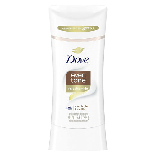 Dove Even Tone Women's Antiperspirant Deodorant Stick Shea Butter & Vanilla, 2.6 oz EasyOptionXY LLC