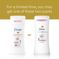 Dove Advanced Care Long Lasting Women's Antiperspirant Deodorant Stick Invisible, 2.6 oz Twin Pack EasyOptionXY LLC