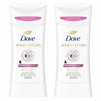 Dove Advanced Care Long Lasting Women's Antiperspirant Deodorant Stick Invisible, 2.6 oz Twin Pack EasyOptionXY LLC
