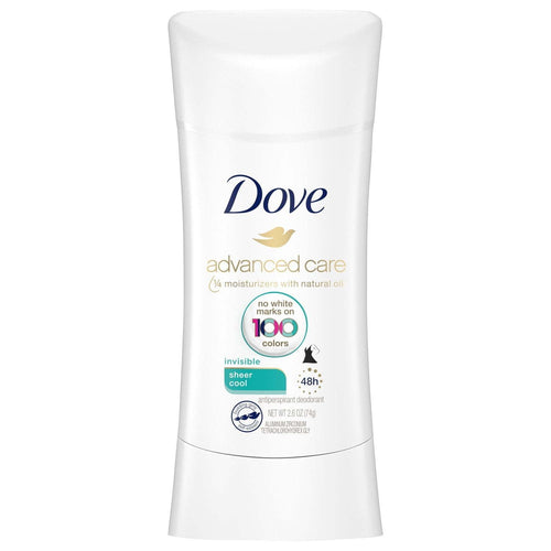 Dove Antiperspirant Deodorant Advanced Care Sheer Cool 2.6 oz EasyOptionXY LLC