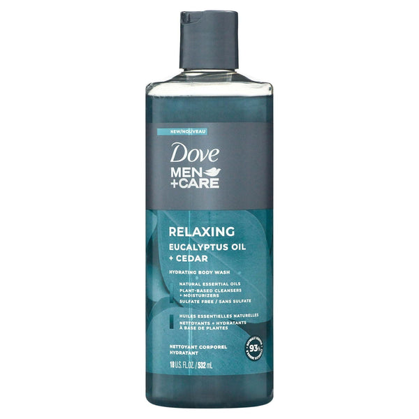 Dove Men+Care Relaxing Hydrating Men's Body Wash Eucalyptus Cedar All Skin, 18 oz EasyOptionXY LLC