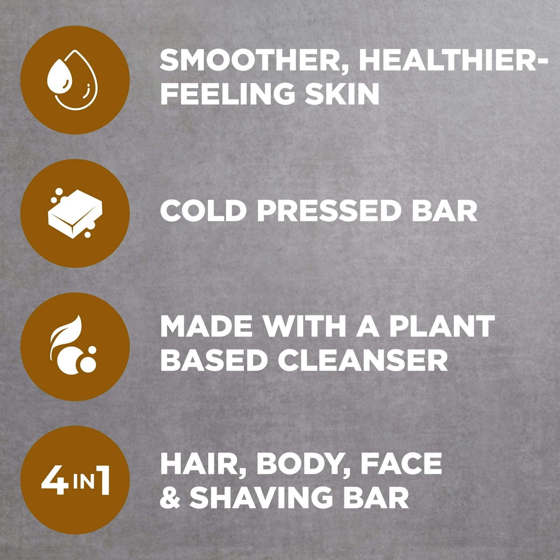 Dove Men+Care 4-in-1 Plant-Based Cleansing Hair, Body, Face & Shaving Bar Soap, Sandalwood + Cardamom Oil, 5 oz EasyOptionXY LLC