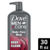 Dove Men+Care Exfoliating Deep Clean Face & Body Wash for Men, Citrus + Cedarwood, 30 oz EasyOptionXY LLC