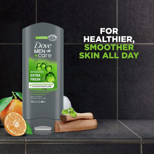 Dove Men+Care Refreshing Daily Use Face & Body Wash All Skin Type, 13.5 oz EasyOptionXY LLC