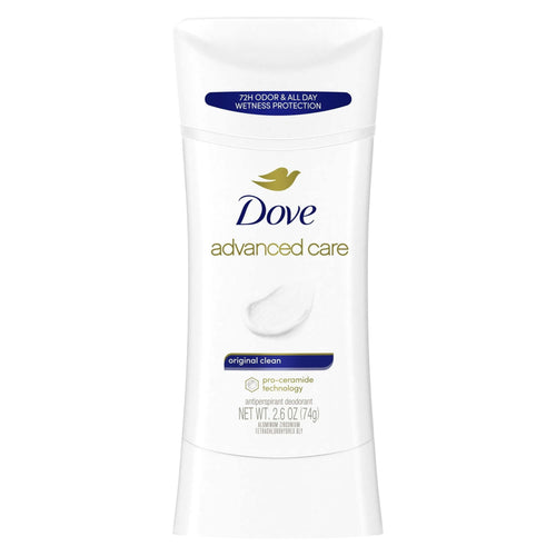 Dove Advanced Care Long Lasting Women's Antiperspirant Deodorant Stick, Original Clean, 2.6 oz EasyOptionXY LLC