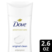 Dove Advanced Care Long Lasting Women's Antiperspirant Deodorant Stick, Original Clean, 2.6 oz EasyOptionXY LLC