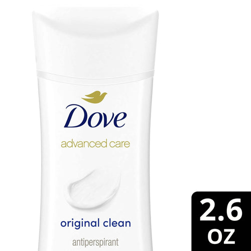 Dove Advanced Care Long Lasting Women's Antiperspirant Deodorant Stick, Original Clean, 2.6 oz EasyOptionXY LLC