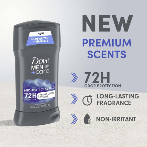 Dove Men+Care Men's Antiperspirant Deodorant Midnight Classico, 2.7 oz EasyOptionXY LLC