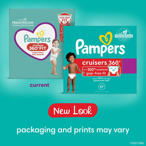 Pampers Cruisers 360 Fit Diapers Size 6, Count 48 EasyOptionXY LLC