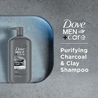 Dove Men+Care Purifying Shampoo with Pump Charcoal + Clay, 31 oz EasyOptionXY LLC