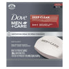 Dove Men+Care 3-in-1 Hand & Body + Face + Exfoliation Bar for Dry Skin, Deep Clean, 3.75 oz (12 Bars) EasyOptionXY LLC