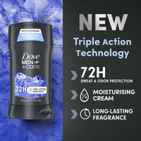 Dove Men+Care Men's Antiperspirant Deodorant Stick Cool Fresh, 2.7 oz EasyOptionXY LLC