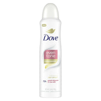 Dove Even Tone Women's Antiperspirant Dry Spray Peach Blossom & Rice Milk, 3.8 oz EasyOptionXY LLC