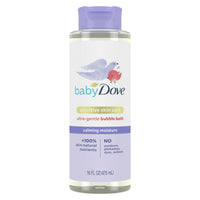 Baby D ove Bubble Bath Calming Moisture Newborn Sensitive Skin Hypoallergenic, 16 oz EasyOptionXY LLC