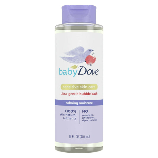Baby D ove Bubble Bath Calming Moisture Newborn Sensitive Skin Hypoallergenic, 16 oz EasyOptionXY LLC