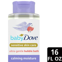 Baby D ove Bubble Bath Calming Moisture Newborn Sensitive Skin Hypoallergenic, 16 oz EasyOptionXY LLC