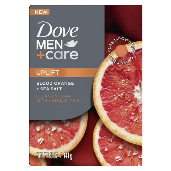 Dove Men+Care Men's Cleansing Bar Soap All Skin Type, Blood Orange + Sea Salt, 5 oz EasyOptionXY LLC