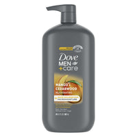 Dove Men+Care Nourishing Face & Body Wash for Men, Rejuvenating Mango + Cedarwood, 30 oz EasyOptionXY LLC