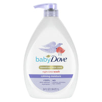Baby Dove Sensitive Skin Body Wash Calming Moisture Hypoallergenic & Tear-Free, 34 oz EasyOptionXY LLC
