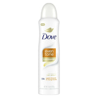 Dove Even Tone Women's Antiperspirant Dry Spray, Apple Blossom & Mango Butter, 3.8 oz EasyOptionXY LLC