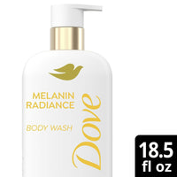 Dove Melanin Radiance Body Wash 5% Pro-Ceramide Serum with Nourishing Oil Blend All Skin, 18.5 oz EasyOptionXY LLC