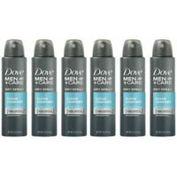6 Pack Dove Men + Care Clean Comfort Antiperspirant Deodorant Spray, 150ml EasyOptionXY LLC