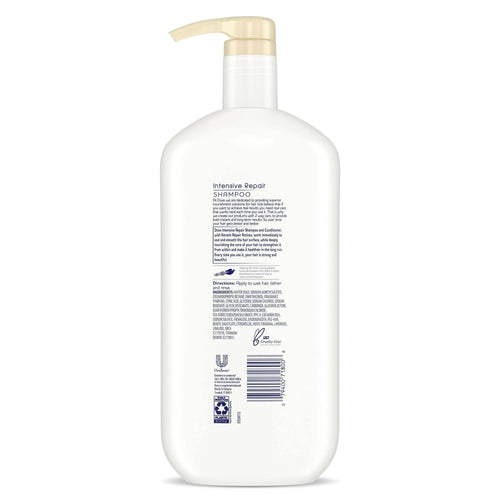 Dove Nutritive Solutions Shampoo and Conditioner with Pump Intensive Repair 31 oz 2 Count EasyOptionXY LLC