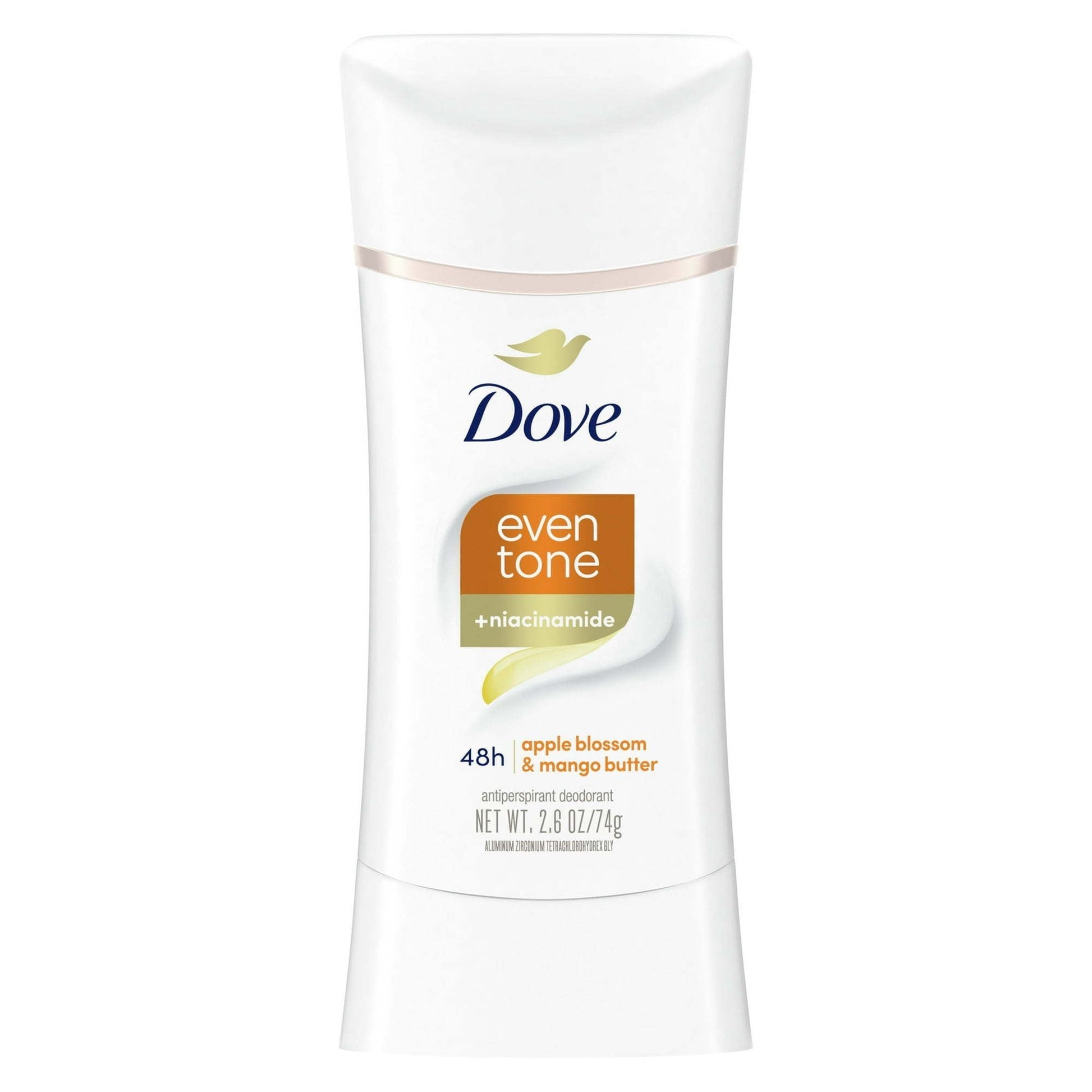 Dove Even Tone Women's Antiperspirant Deodorant Stick, Apple Blossom & Mango Butter, 2.6 oz EasyOptionXY LLC