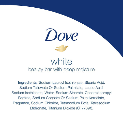 Dove White Beauty Bar, 4 oz, 6 Bar EasyOptionXY LLC