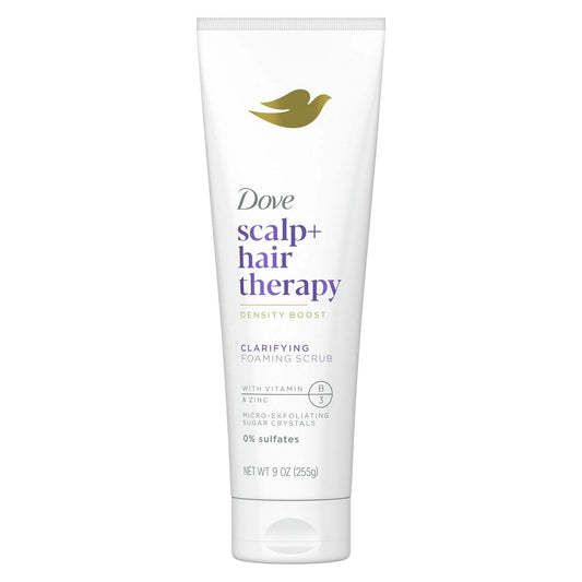 Dove Scalp + Hair Therapy Density Boost Clarifying Foaming Scalp Scrub, 9 oz EasyOptionXY LLC