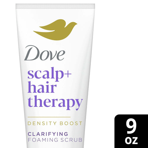 Dove Scalp + Hair Therapy Density Boost Clarifying Foaming Scalp Scrub, 9 oz EasyOptionXY LLC