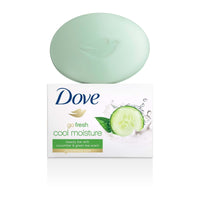 Dove Cool Moisture Cucumber And Green Tea Beauty Bar 22.50 oz 6 Bars EasyOptionXY LLC