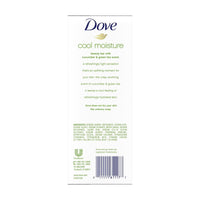 Dove Cool Moisture Cucumber And Green Tea Beauty Bar 22.50 oz 6 Bars EasyOptionXY LLC