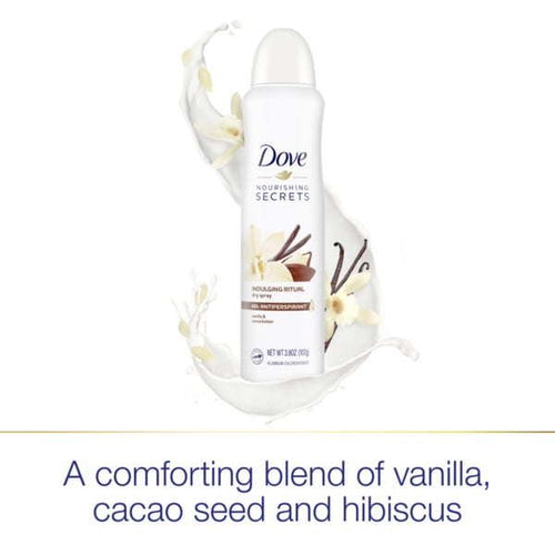 Dove Nourishing Secrets Dry Spray 48H Antiperspirant Deodorant 3.8 Oz EasyOptionXY LLC