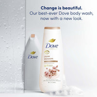 Dove Limited Edition Snow Blossom Women's Liquid Body Wash Cleanser All Skin, 20 oz EasyOptionXY LLC