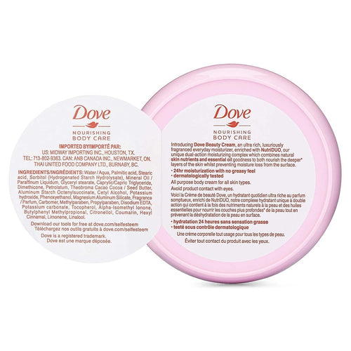 Dove Beauty Cream, 2.53 fl oz EasyOptionXY LLC