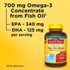 Nature Made Burp Less Omega 3 Fish Oil Supplements 700 mg Minis Softgels; 120 Count EasyOptionXY LLC