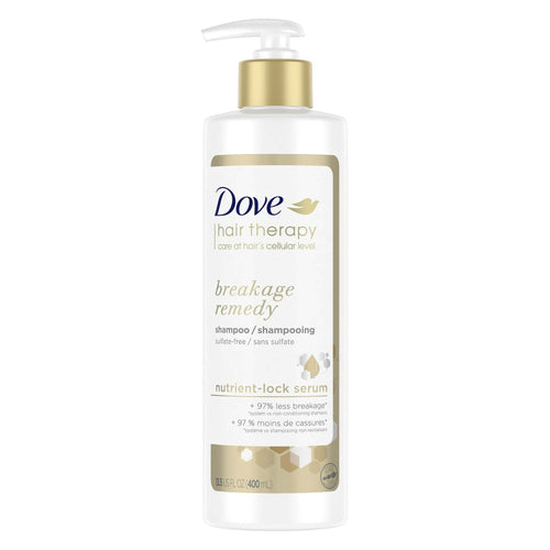 Dove Hair Therapy Breakage Remedy Daily Shampoo with Nutrient Lock Serum All Hair Types, 13.5 fl oz EasyOptionXY LLC