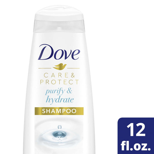 Dove Care & Protect Moisturizing Daily Shampoo, 12 fl oz EasyOptionXY LLC