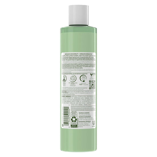 Dove Real Bio-Mimetic Care Daily Conditioner with Vegan Keratin, Coconut, 10 fl oz EasyOptionXY LLC