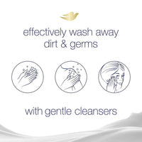 Dove Beauty Bar More Moisturizing Than Bar Soap Gentle Exfoliating With Mild Cleanser For Softer And Smoother Skin, 4 x 100g Pack EasyOptionXY LLC