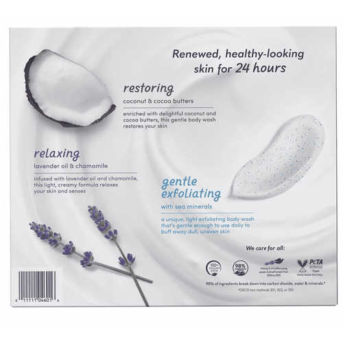 Dove Relax, Exfoliate & Restore Body Wash Variety Pack, 3 pk./23 oz. EasyOptionXY LLC