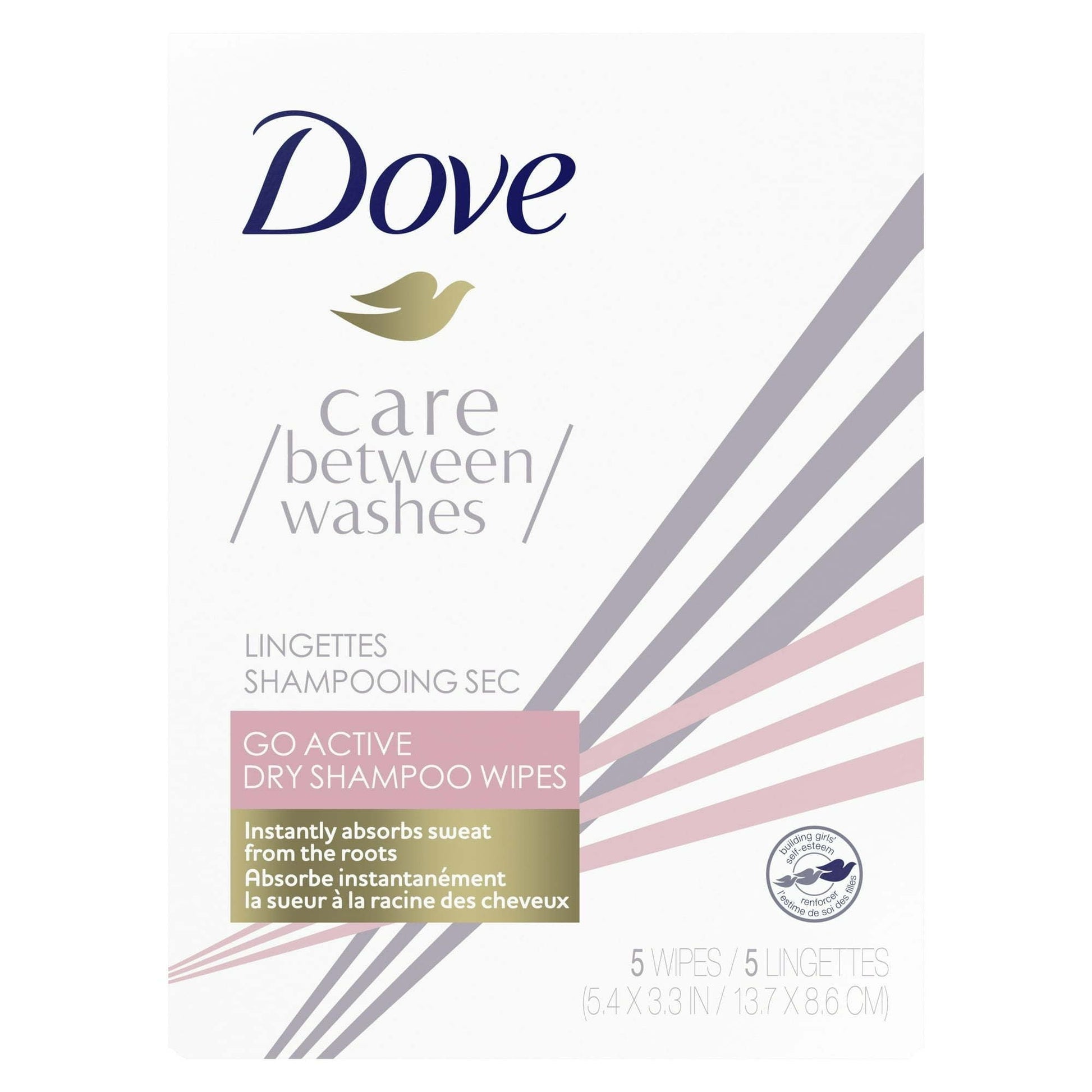 Dove Care Between Washes Dry Shampoo Sheets Go Active 5 Sheets EasyOptionXY LLC
