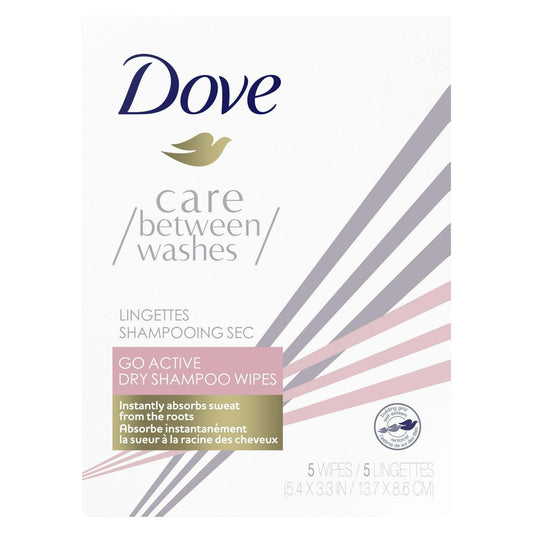 Dove Care Between Washes Dry Shampoo Sheets Go Active 5 Sheets EasyOptionXY LLC