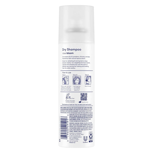 Dove Refreshing Weightless Dry Shampoo, Rose Bloom, 5 oz EasyOptionXY LLC